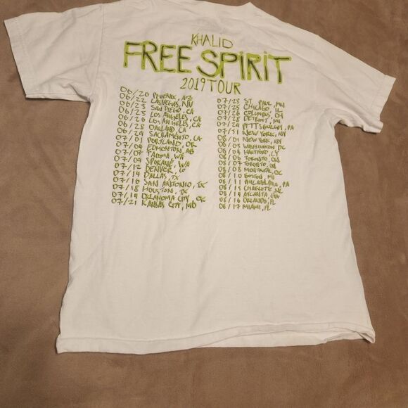 Free spirit Khalid world tour shirt size medium - Picture 6 of 6